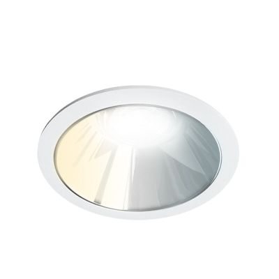 Fehér alumínium mélysugárzó, Maud, 16 W, white switch LED, IP22
