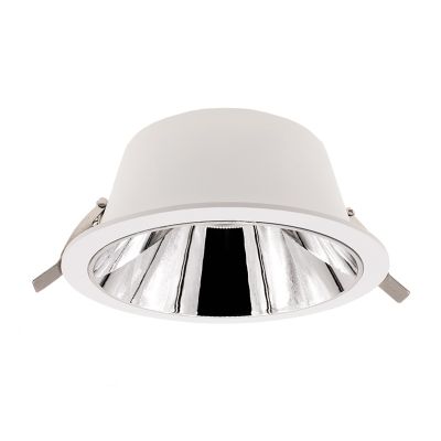 Fehér alumínium mélysugárzó, Maud, 18 W, white switch LED, IP22