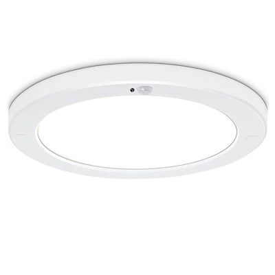 Fehér műanyag mélysugárzó, Okno, 17,6 W, white switch LED, IP22