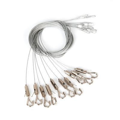 10 db 2 m-es függesztőkábel kampóval, Saturn fénysávhoz
