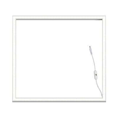 LED keret 60x60 cm-es álmennyezethez - fehér kapcsolóval - 32W - 3200 lm - UGR <23