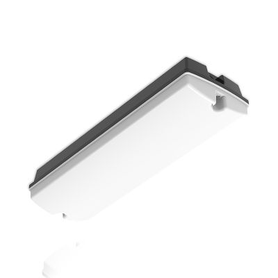 Fekete műanyag lépcsőház világítás, Pedram, 3 W, 3000 K LED, IP66