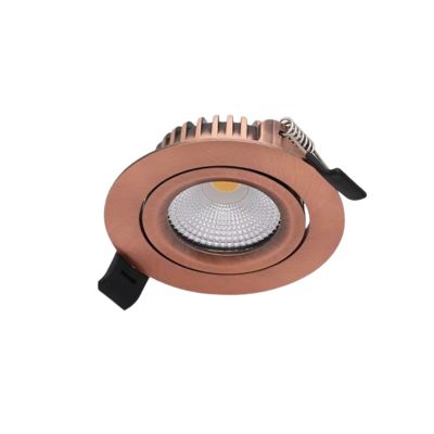 Réz alumínium mélysugárzó, Wimke, 5 W, dim to warm LED, IP44