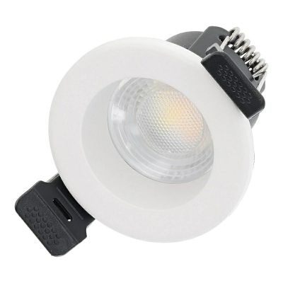 Fehér alumínium mennyezeti lámpa, Magus, 4W, fehér kapcsológombos LED, IP65