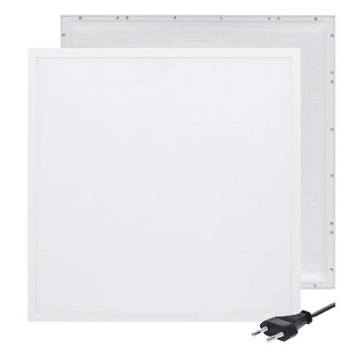LED panel 62x62 - 30W - fehér kapcsolóval - UGR<19 - háttérvilágítással
