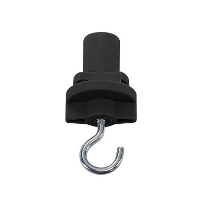 3 fázisú adapter kampóval, fekete, Pro