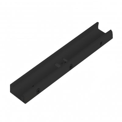 Függesztőrendszer 3 fázisú sínvilágításhoz, 18 cm, fekete, Pro