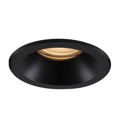 Alumínium fürdőszobai lámpa beépíthető spot lámpa fekete, Julien, IP65