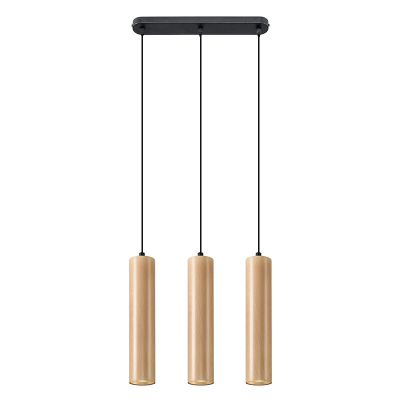 Fa függőlámpa barna, Francina