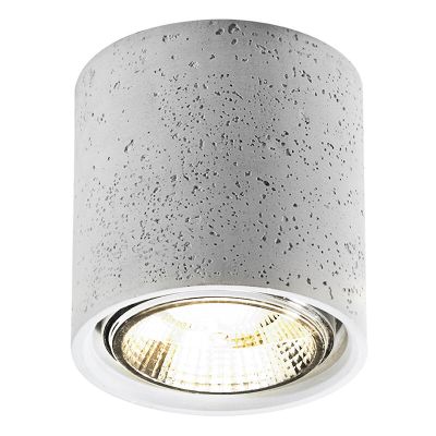 Beton felületre szerelt spotlámpa szürke, Ewald