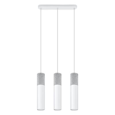 Beton függőlámpa szürke, Fardou