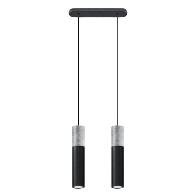 Beton függőlámpa szürke, Fardou