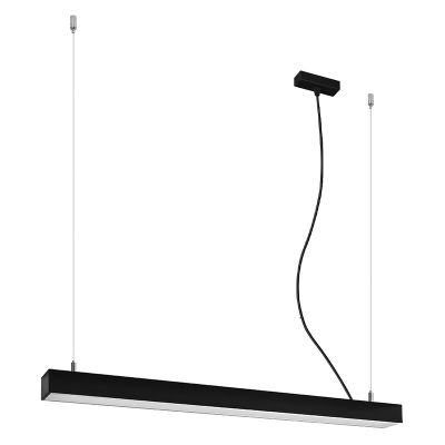 Alumínium függőlámpa fekete, Mascha, 31 W, 3000 K LED
