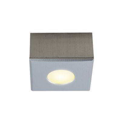Alumínium terasz felületre szerelt spotlámpa króm, Fredo, 3 W, 2700 K LED, IP44