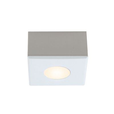 Alumínium terasz felületre szerelt spotlámpa fehér, Fredo, 3 W, 2700 K LED, IP44