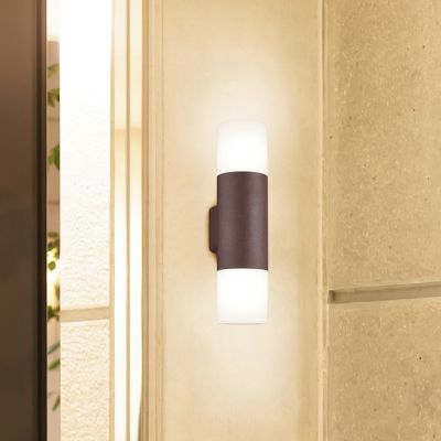 Rozsdás alumínium kültéri lámpa, Fjelso, IP44