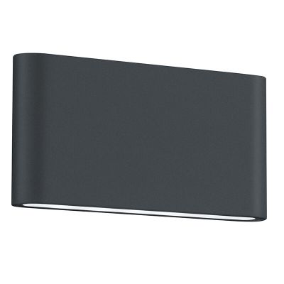 Antracit alumínium kültéri lámpa, Bridlington, 4,5 W, 3000 K LED, IP54