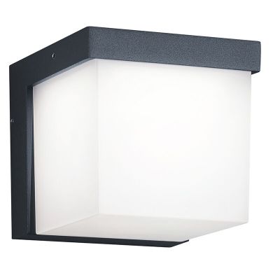 Antracit alumínium kültéri lámpa, Faro, 3,5 W, 3000 K LED, IP54