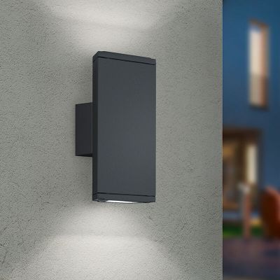 Antracit alumínium kültéri lámpa, Teresa, 3 W, 3000 K LED, IP54