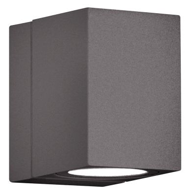 Antracit alumínium kültéri lámpa, Brixham, 3 W, 3000 K LED, IP54