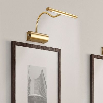 Sárgaréz fém kép világítás, Eliza, 4 W, 3000 K LED