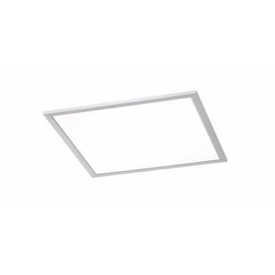 Nikkel fém plafon lámpa, Badria, 25 W, 3000 K LED