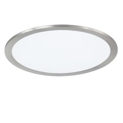 Nikkel fém plafon lámpa, Badria, 15 W, 3000 K LED