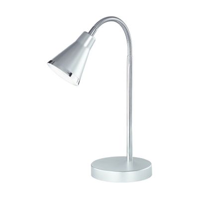 Szürke műanyag íróasztal lámpa, Taimi, 3,8 W, 3000 K LED, kapcsolóval