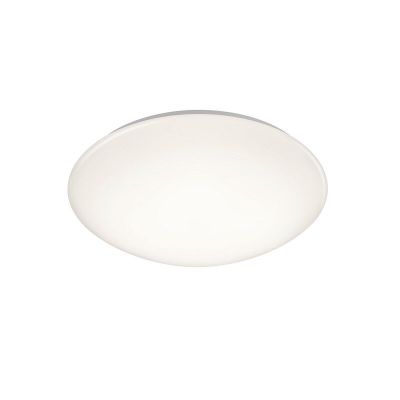 Fehér műanyag plafon lámpa, Vanysia, 15 W, 3000 K LED, IP44