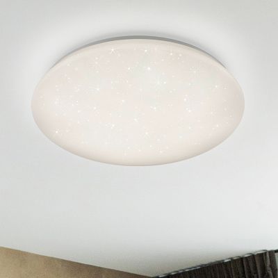 Fehér műanyag plafon lámpa, Beert, 21 W, 4000 K LED, IP44