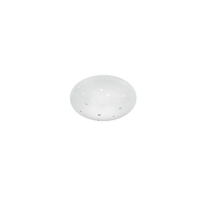 Fehér műanyag plafon lámpa, Gimming, 12 W, 4000 K LED, IP44