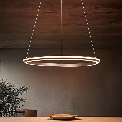Barna fém függőlámpa, Jiry, 48 W, white switch LED, 3 fokozatban szabályozható