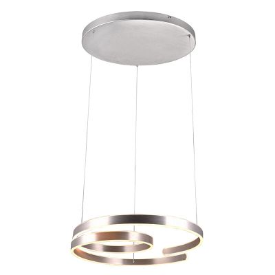 Nikkel fém függőlámpa, Ewout, 68 W, 3000 K LED, 3 fokozatban szabályozható