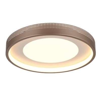 Barna műanyag plafon lámpa, Flory, 36 W, 3000 K LED