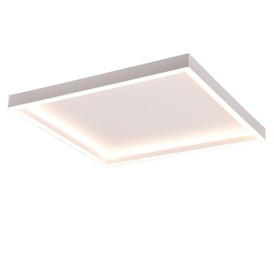 Fehér fém plafon lámpa, Gilbert, 20 W, 3000 K LED