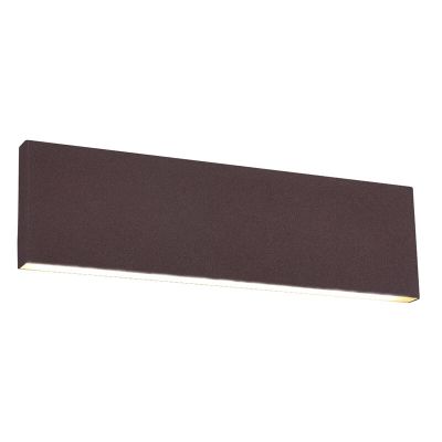 Rozsdás fém fel le fali lámpa, Coscon, 6 W, 3000 K LED