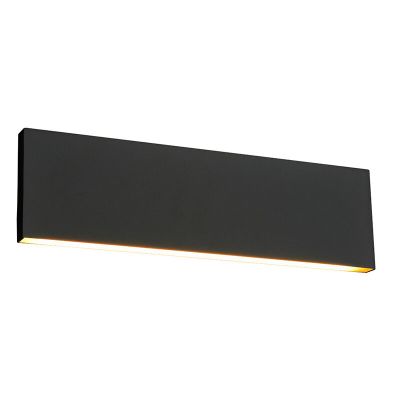 Antracit fém fel le fali lámpa, Coscon, 6 W, 3000 K LED
