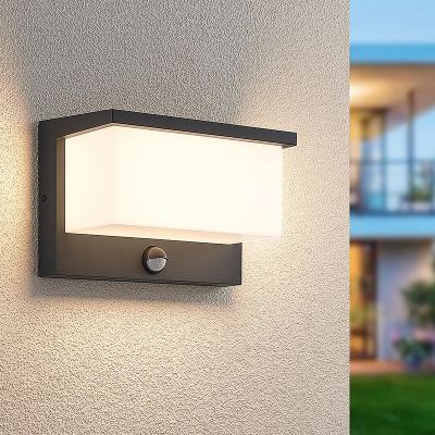 Antracit alumínium kültéri lámpa, Slimane, 13 W, 3000 K LED, IP54