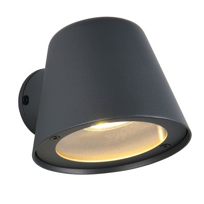 Antracit fém kültéri lámpa, Noufissa, IP44