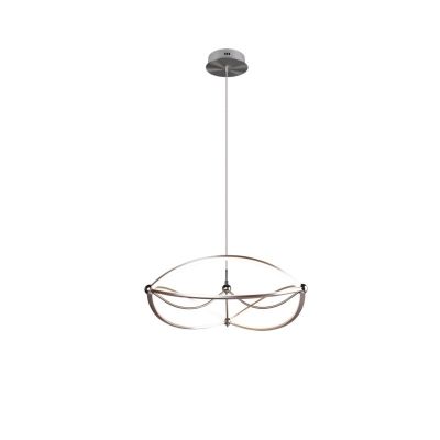 Nikkel fém függőlámpa, Remy, 42 W, 3000 K LED