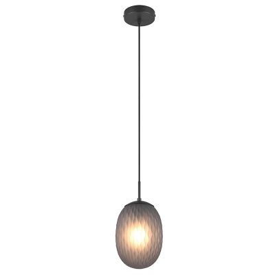 Szürke üveg függőlámpa, Danyal