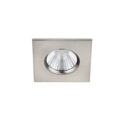 Nikkel fém fürdőszobai lámpa beépíthető spot lámpa, Iman, 5 W, 3000 K LED, IP65