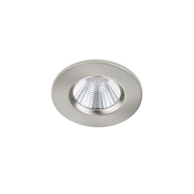 Nikkel fém fürdőszobai lámpa beépíthető spot lámpa, Iman, 5 W, 3000 K LED, IP65