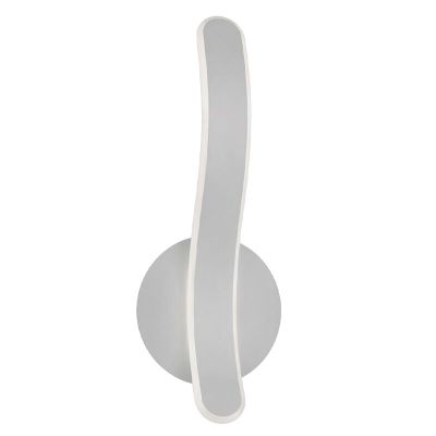 Fehér fém fali lámpa, Resy, 11 W, 4000 K LED, 3 fokozatban szabályozható