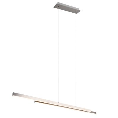 Nikkel fém függőlámpa, Sangeeta, 22 W, 3000 K LED