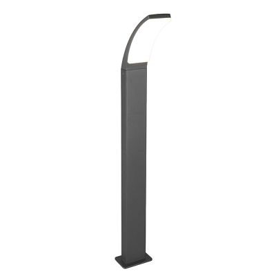 Antracit alumínium kültéri lámpa, Popke, 12,5 W, 4000 K LED, IP44