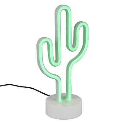 Zöld műanyag gyerek asztali lámpa, Setian, 1 W, 3000 K LED