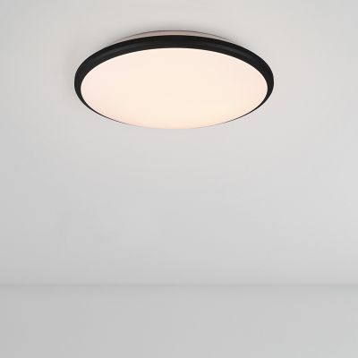 Fekete műanyag plafon lámpa, Celine, 20,5 W, 3000 K LED