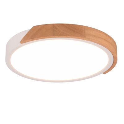Fehér műanyag plafon lámpa, Nevil, 20 W, 3000 K LED, 3 fokozatban szabályozható