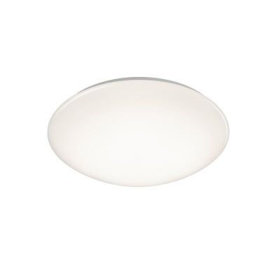Fehér műanyag fürdőszoba mennyezeti lámpa, Olabisi, 12 W, 3000 K LED, IP44